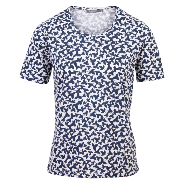 Køb Marinello Dame T-shirt - Navy - 2XL online billigt tilbud rabat tøj