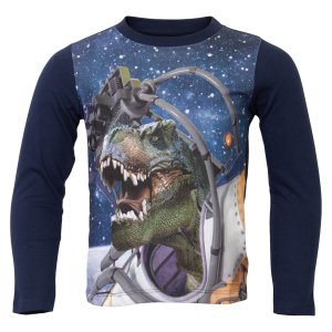 Køb Me Too Drenge Langærmet t-shirt - Dress Blues - 104 online billigt tilbud rabat tøj