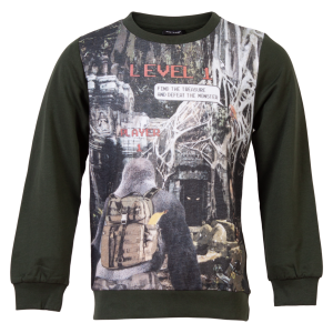 Køb Me Too Drenge Sweatshirt - Kombu Green - 92 online billigt tilbud rabat tøj