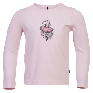 Køb Me Too Pige Langærmet t-shirt - Chalk Pink - 98 online billigt tilbud rabat tøj