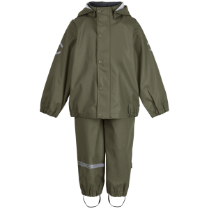 Køb Mikk-line Børne Regnsæt - Dusty Olive - 74 online billigt tilbud rabat tøj