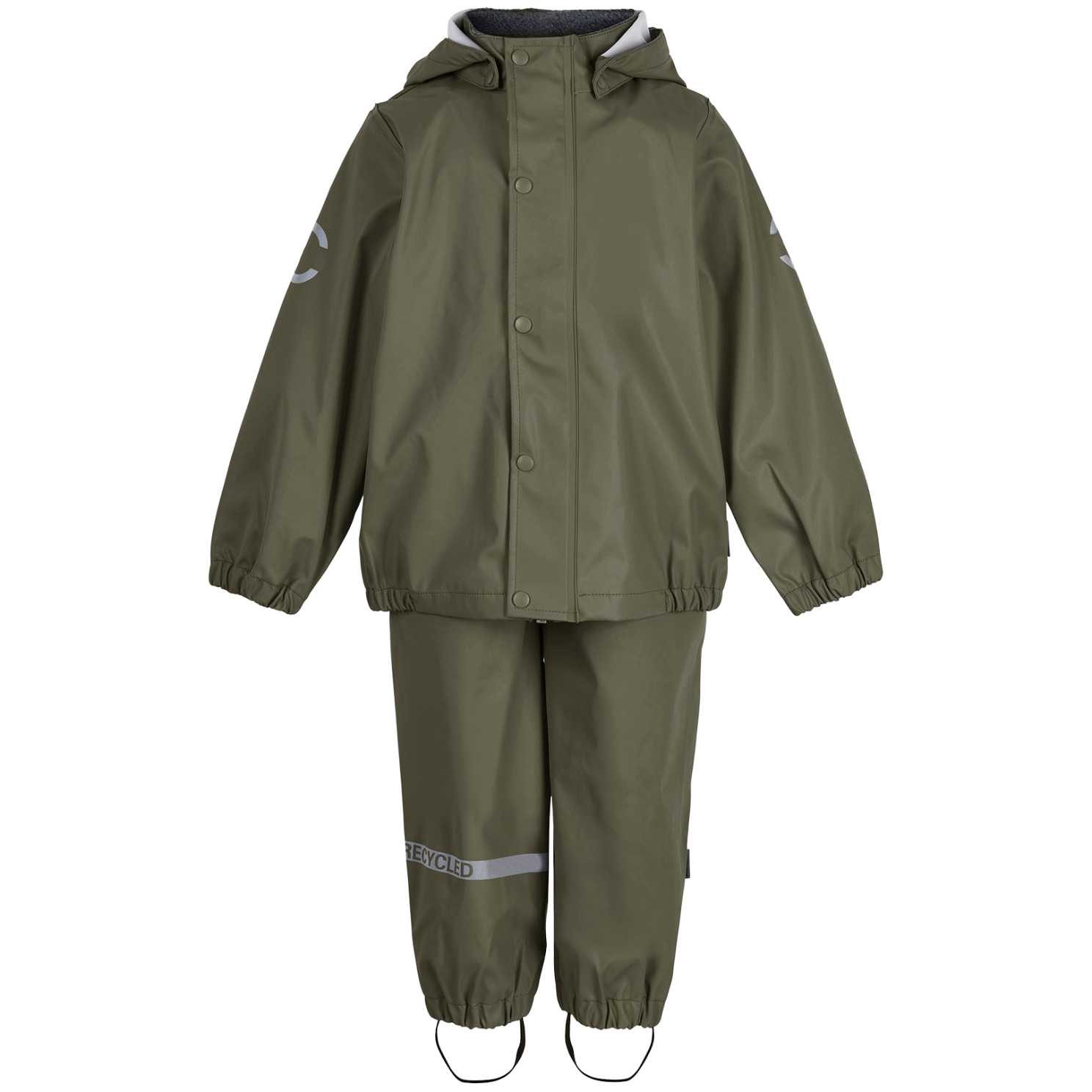 Køb Mikk-line Børne Regnsæt - Dusty Olive - 74 online billigt tilbud rabat tøj
