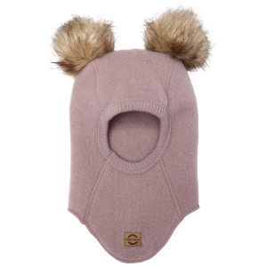 Køb Mikk-line Pige Elefanthue i merinould - Twilight Mauve - 62/68 online billigt tilbud rabat tøj