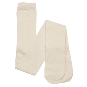 Køb Minymo Baby Strømpebukser m. non-slip - Offwhite - 68/74 online billigt tilbud rabat tøj