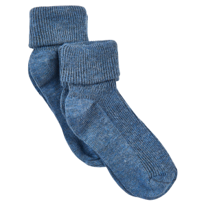 Køb Minymo Baby Strømper - Blue Melange - 11/14 online billigt tilbud rabat tøj