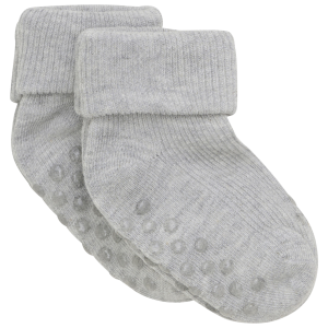 Køb Minymo Baby Strømper - Light Grey Melange - 19/22 online billigt tilbud rabat tøj