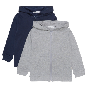 Køb Minymo Børne Hættetrøje - Grey Melange - 80 online billigt tilbud rabat tøj