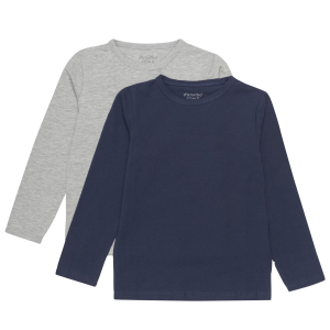Køb Minymo Børne Langærmet t-shirt - Dark Navy - 80 online billigt tilbud rabat tøj