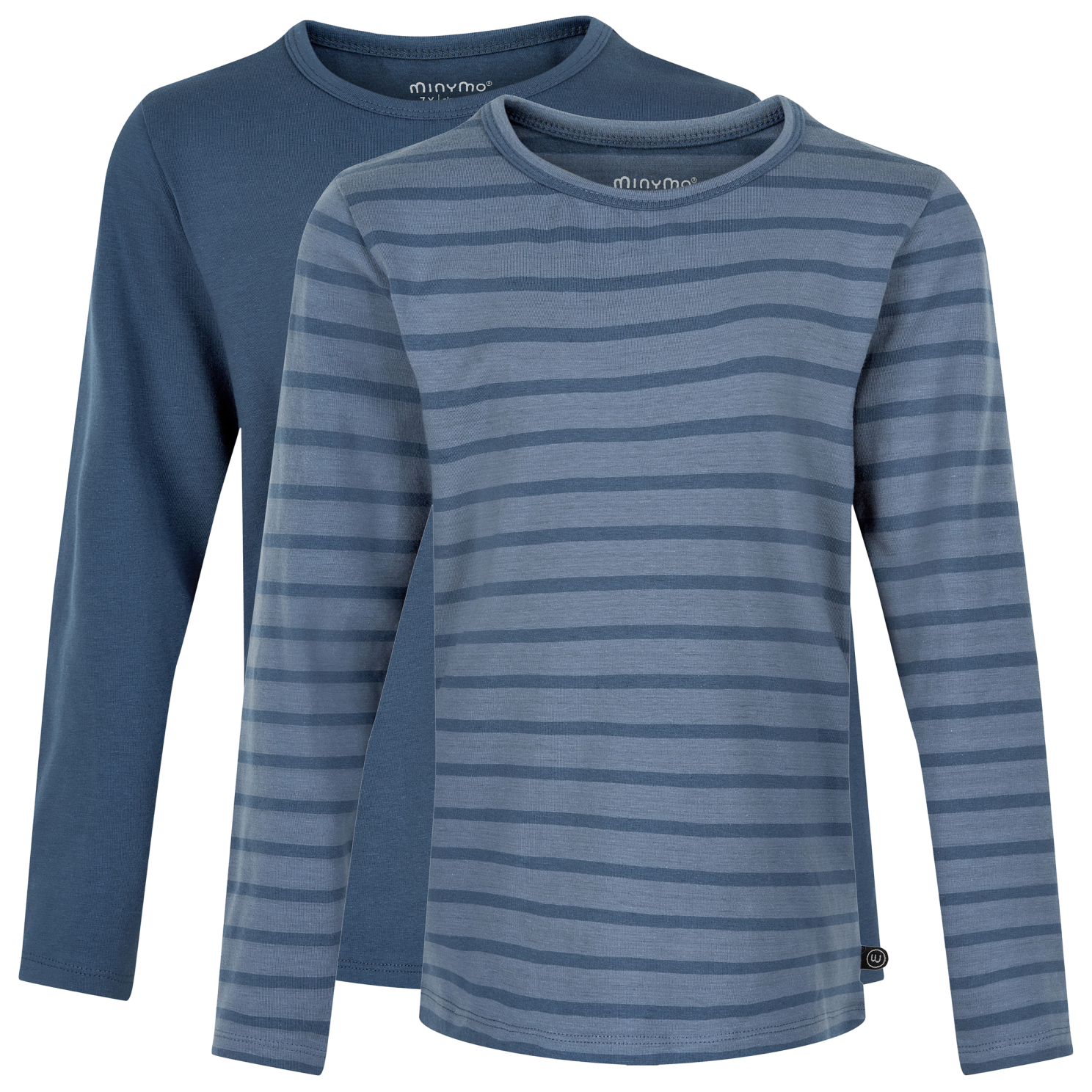 Køb Minymo Børne Langærmet t-shirt - New Navy - 92 online billigt tilbud rabat tøj