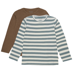 Køb Minymo Børne Langærmet t-shirt - Toffee - 80 online billigt tilbud rabat tøj