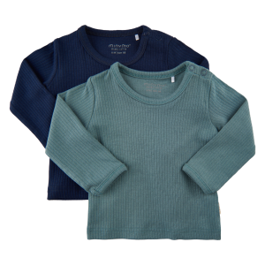 Køb Minymo Børne Langærmet t-shirt i økologisk bomuld - Goblin Blue - 50 online billigt tilbud rabat tøj