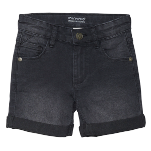 Køb Minymo Børne Shorts i økologisk bomuld - Grey Black - 104 online billigt tilbud rabat tøj