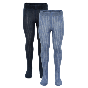 Køb Minymo Børne Strømpebukser - Blue Melange - 56/62 online billigt tilbud rabat tøj