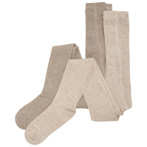 Køb Minymo Børne Strømpebukser i uldmix - Silver Mink Melange - 56/62 online billigt tilbud rabat tøj