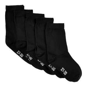 Køb Minymo Børne Strømper - Black - 19/22 online billigt tilbud rabat tøj