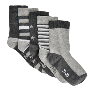Køb Minymo Børne Strømper - Light Grey Melange - 19/22 online billigt tilbud rabat tøj