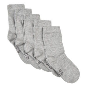 Køb Minymo Børne Strømper - Light Grey Melange - 19/22 online billigt tilbud rabat tøj