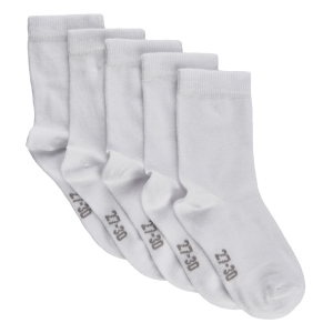 Køb Minymo Børne Strømper - White - 19/22 online billigt tilbud rabat tøj