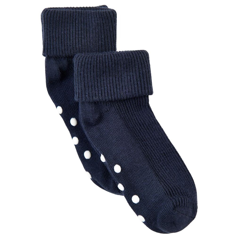Køb Minymo Børne Strømper m. non-slip - Dark Navy - 15/18 online billigt tilbud rabat tøj