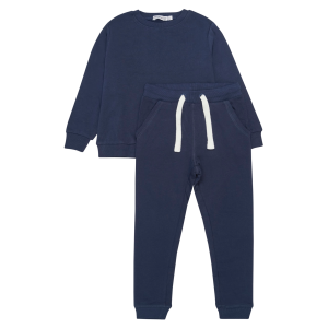 Køb Minymo Børne Sweatsæt - Dark Navy - 92 online billigt tilbud rabat tøj