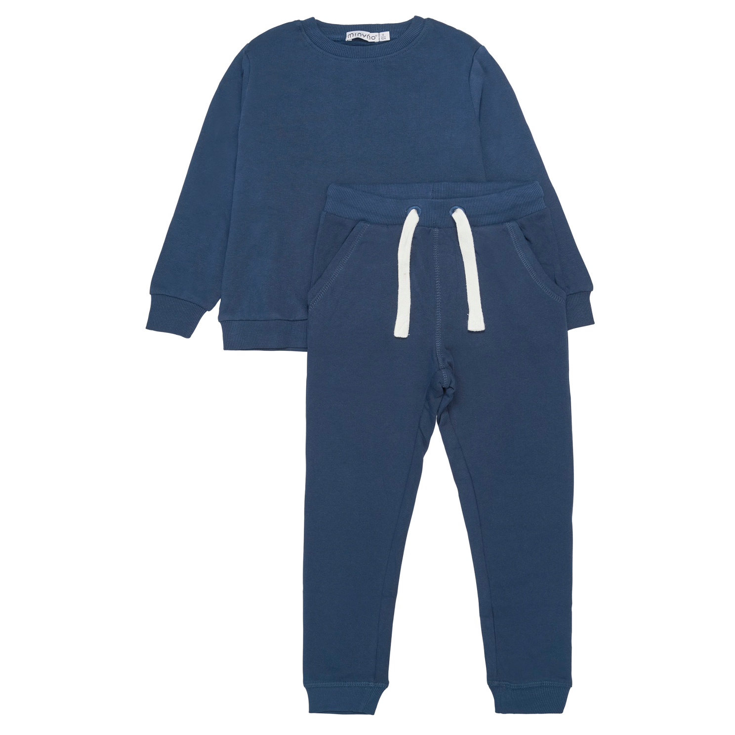 Køb Minymo Børne Sweatsæt - New Navy (Insignia Blue) - 80 online billigt tilbud rabat tøj