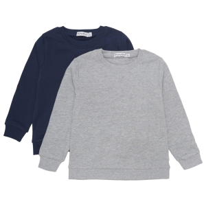 Køb Minymo Børne Sweatshirt - Greymelange - 104 online billigt tilbud rabat tøj