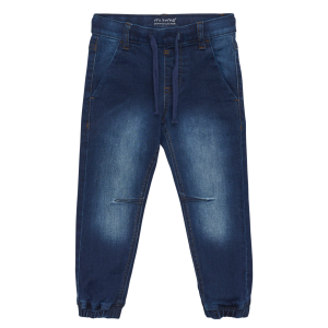 Køb Minymo Drenge Jeans i økologisk bomuld - Dark Blue Denim - 86 online billigt tilbud rabat tøj