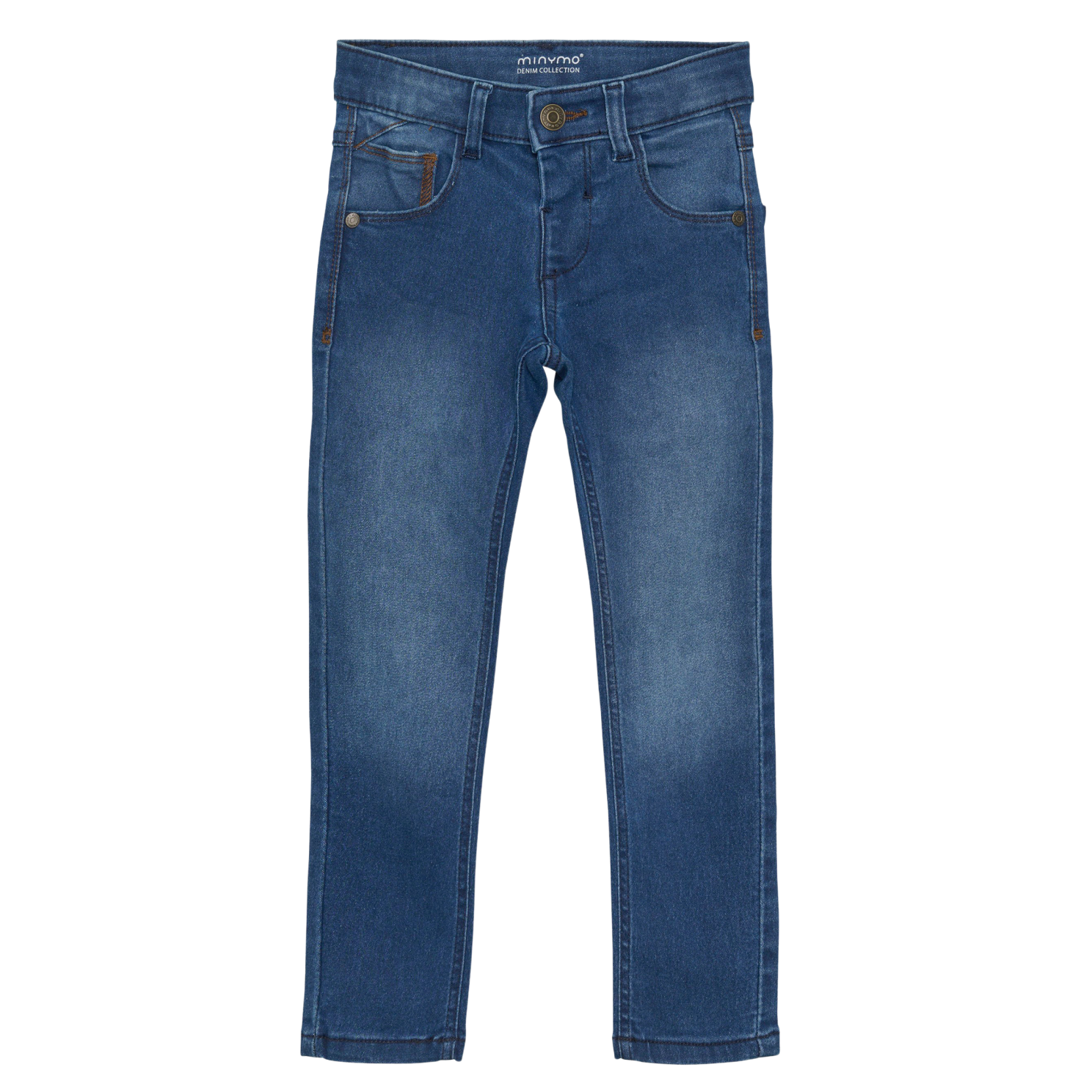 Køb Minymo Drenge Jeans i økologisk bomuld - Denim - 80 online billigt tilbud rabat tøj