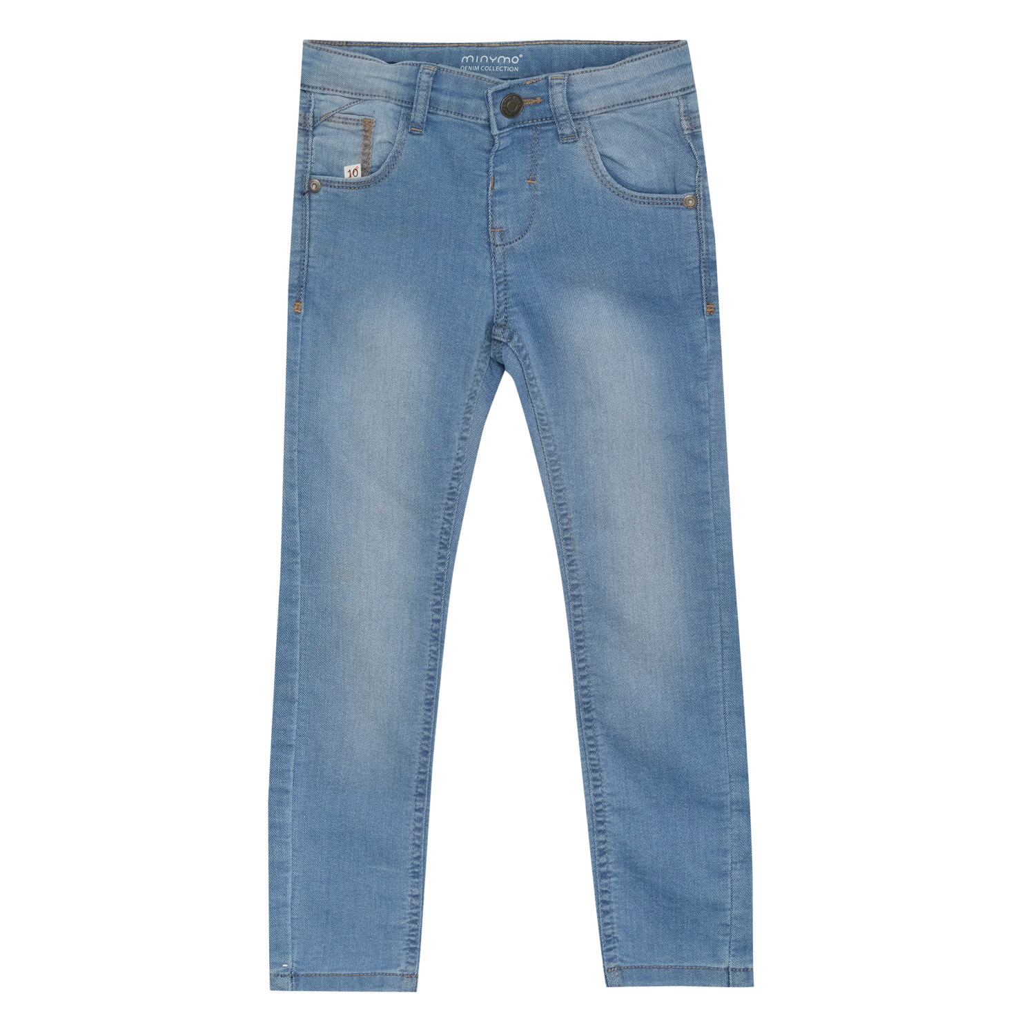 Køb Minymo Drenge Jeans i økologisk bomuld - Light Dusty Blue - 92 online billigt tilbud rabat tøj