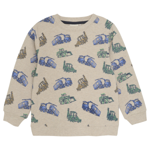 Køb Minymo Drenge Sweatshirt - Beige Melange - 86 online billigt tilbud rabat tøj