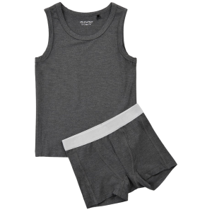 Køb Minymo Drenge Undertøjssæt - Dark Gray melange - 86 online billigt tilbud rabat tøj