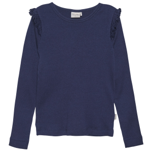 Køb Minymo Pige Bluse - Dark Navy - 104 online billigt tilbud rabat tøj