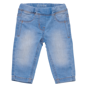 Køb Minymo Pige Jeans i økologisk bomuld - Light Dusty Blue - 62 online billigt tilbud rabat tøj