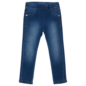 Køb Minymo Pige Jeggings i økologisk bomuld - Denim - 80 online billigt tilbud rabat tøj