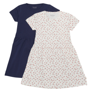 Køb Minymo Pige Kjole - Dark Navy - 92 online billigt tilbud rabat tøj