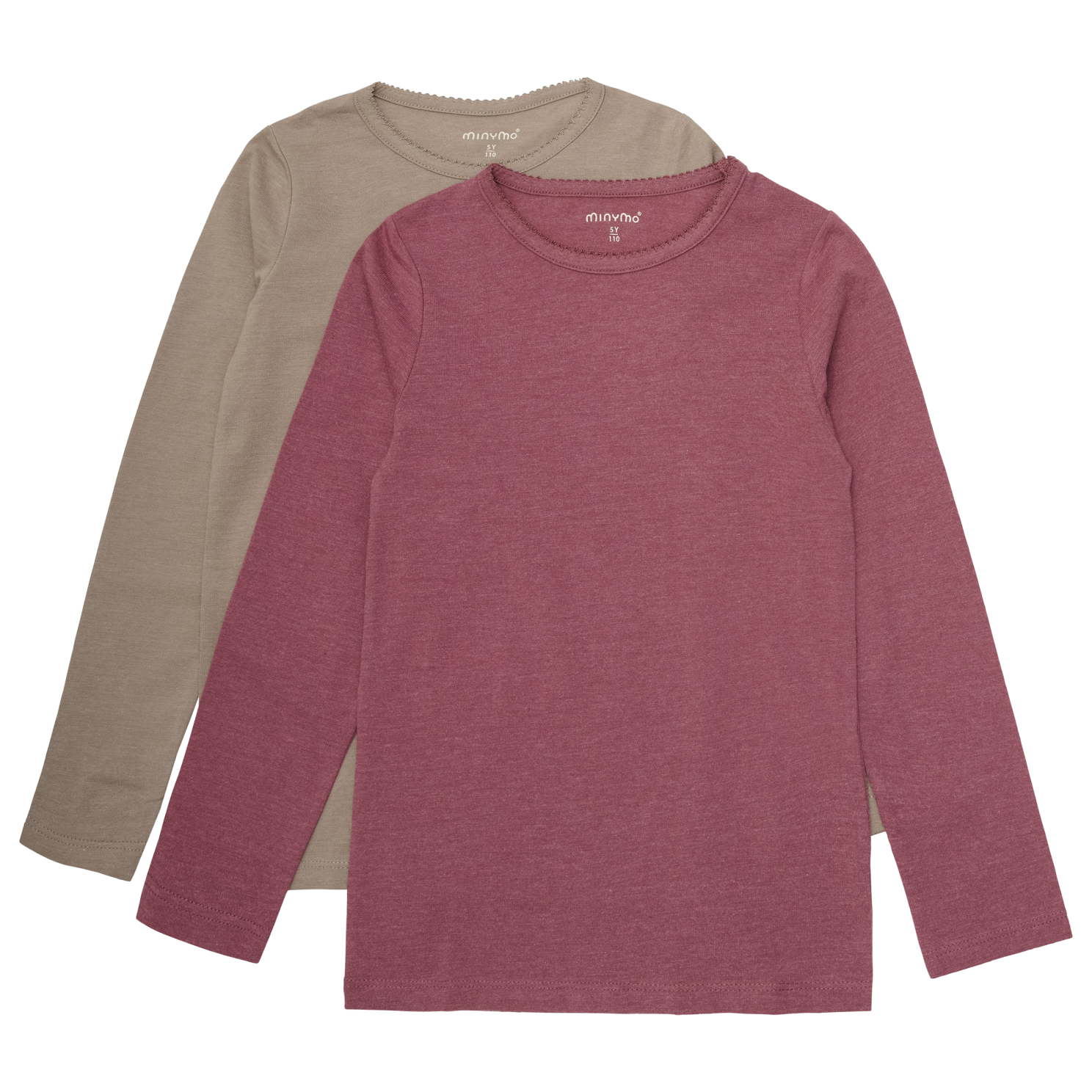 Køb Minymo Pige Langærmet t-shirt - Apple Butter - 86 online billigt tilbud rabat tøj