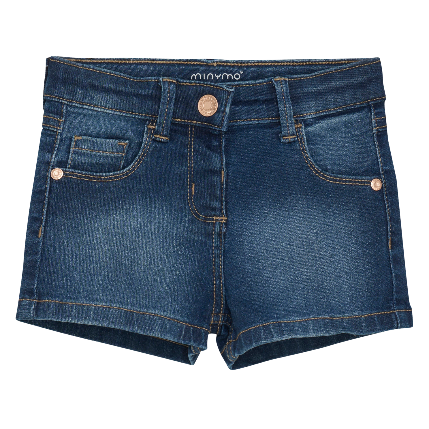 Køb Minymo Pige Shorts i økologisk bomuld - Denim - 86 online billigt tilbud rabat tøj