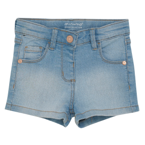 Køb Minymo Pige Shorts i økologisk bomuld - Light dusty blue - 86 online billigt tilbud rabat tøj