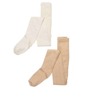 Køb Minymo Pige Strømpebukser m. glimmer - Pale Gold - 56/62 online billigt tilbud rabat tøj
