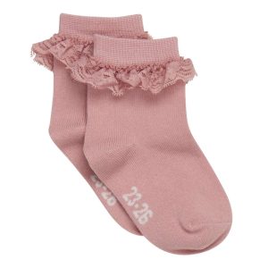 Køb Minymo Pige Strømper - Ash Rose - 27/30 online billigt tilbud rabat tøj
