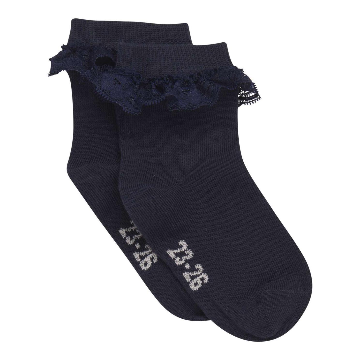Køb Minymo Pige Strømper - Dark Navy - 23/26 online billigt tilbud rabat tøj