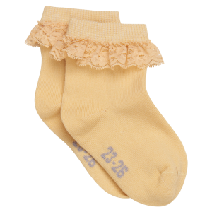 Køb Minymo Pige Strømper - Straw - 23/26 online billigt tilbud rabat tøj