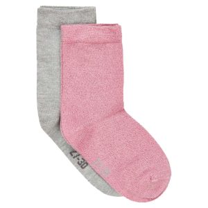 Køb Minymo Pige Strømper m. glimmer - Brandied Apricot - 19/22 online billigt tilbud rabat tøj