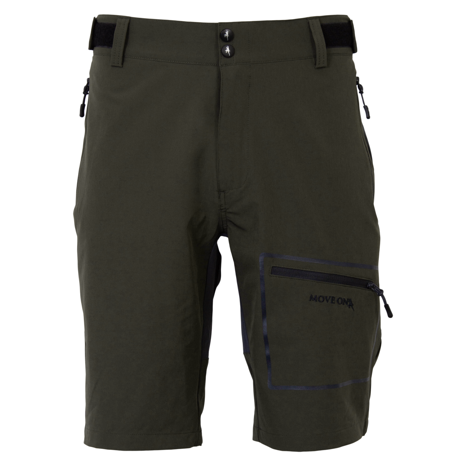 Køb Move On SOLVIK Herre Shorts - Mørk Oliven - M online billigt tilbud rabat tøj