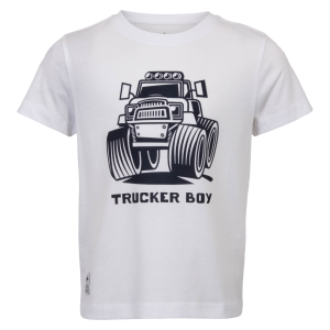 Køb N.O.H.R. Doka Drenge T-shirt - P1 Brigth White - 98/104 online billigt tilbud rabat tøj