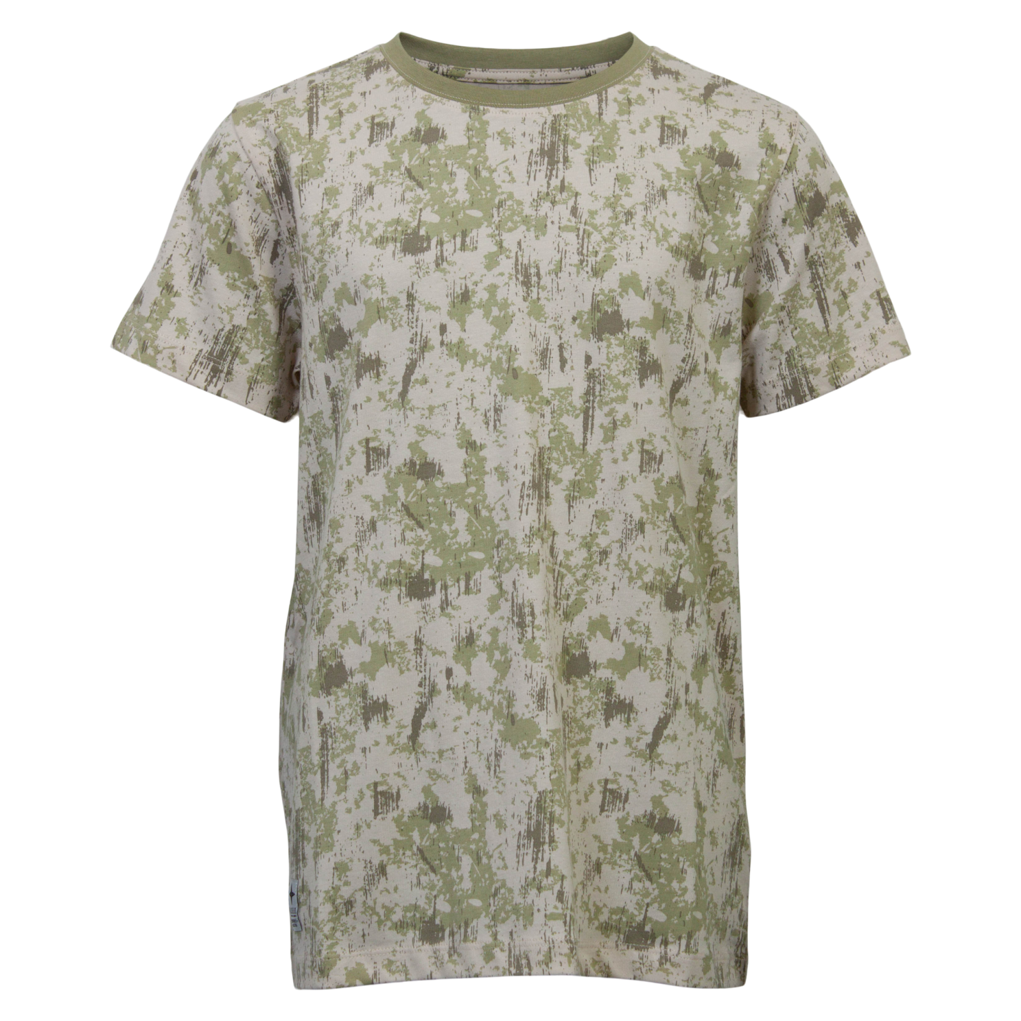 Køb N.O.H.R. Doka Drenge T-shirt - P2 AOP Camou Olive - 134/140 online billigt tilbud rabat tøj