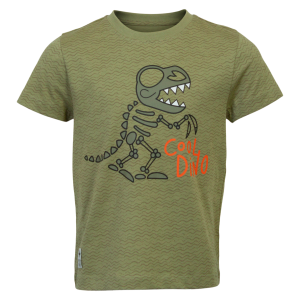 Køb N.O.H.R. Doka Drenge T-shirt - P4 AOP Wave Olive - 92 online billigt tilbud rabat tøj