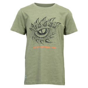 Køb N.O.H.R. Doka Drenge T-shirt - P4 AOP Wave Olive - 134/140 online billigt tilbud rabat tøj