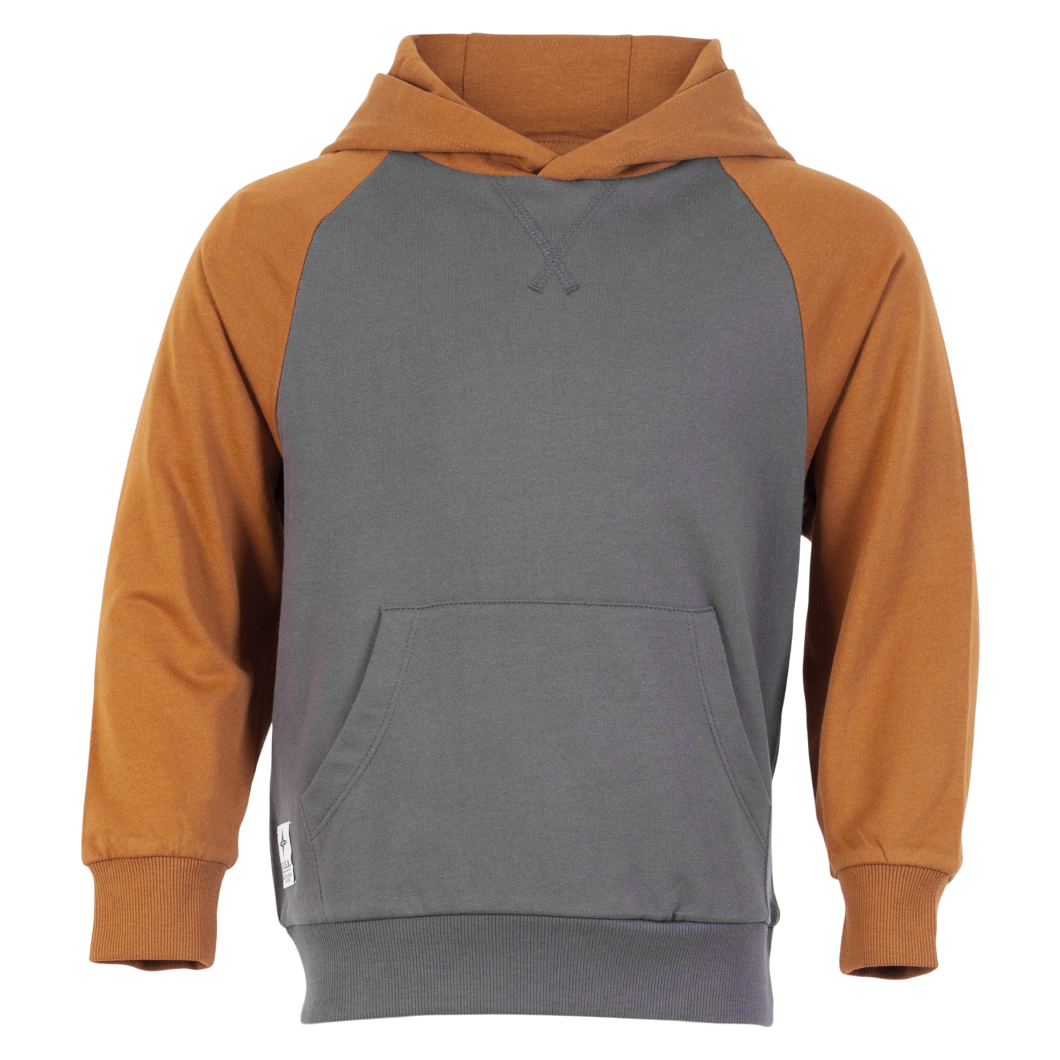 Køb N.O.H.R. Idaho Drenge Hættetrøje - Shadow Grey - 122/128 online billigt tilbud rabat tøj