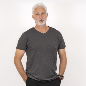 Køb Nero Kiko Herre T-shirt - Asphalt - S online billigt tilbud rabat tøj